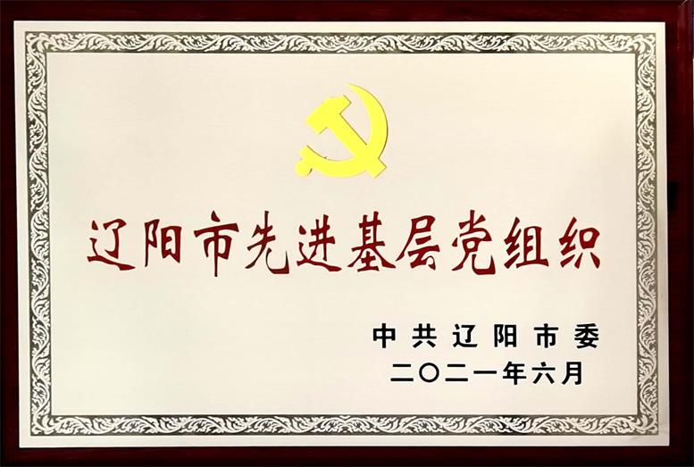 Ggpoker集团荣获“辽阳市先进下层党组织”称呼